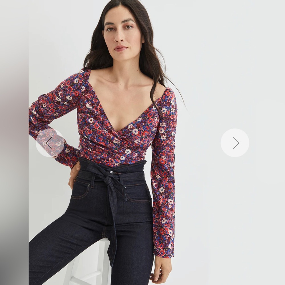 Veronica Beard Sabo Top, Size 4
